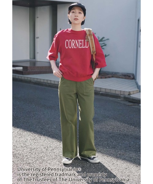 THREE FIFTY STANDARD ベーシックなベイカーパンツ