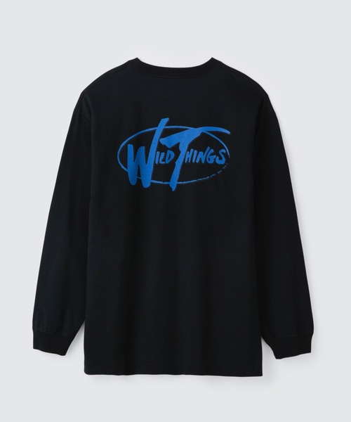 WILD THINGS（ワイルドシングス）の「ワイルドシングス L/S Tシャツ│WILD THINGS TEE LS（Tシャツ/カットソー・メンズ・ブラック/ブラウン/ライトカーキ/ホワイト・M/L/XL/S）」の2枚目の写真