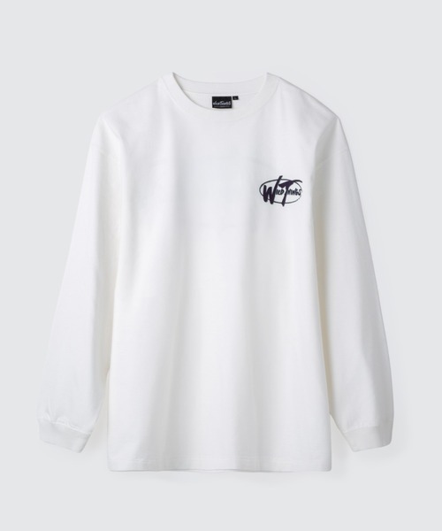 WILD THINGS（ワイルドシングス）の「ワイルドシングス L/S Tシャツ│WILD THINGS TEE LS（Tシャツ/カットソー・メンズ・ブラック/ブラウン/ライトカーキ/ホワイト・M/L/XL/S）」の5枚目の写真