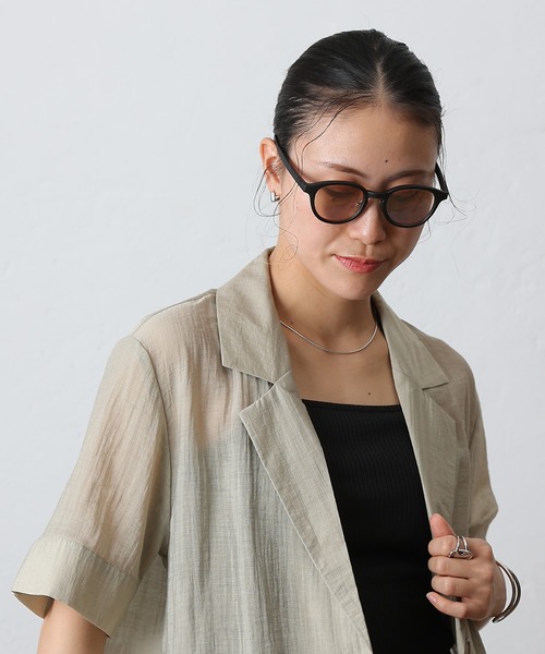 COLONY 2139（コロニートゥーワンスリーナイン）の「クラシックウェリントンサングラス（サングラス・レディース・ブラウン系その他/グレー/クリア/ブラウン・FREE）」の17枚目の写真