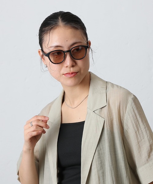 COLONY 2139（コロニートゥーワンスリーナイン）の「クラシックウェリントンサングラス（サングラス・レディース・ブラウン系その他/グレー/クリア/ブラウン・FREE）」の18枚目の写真