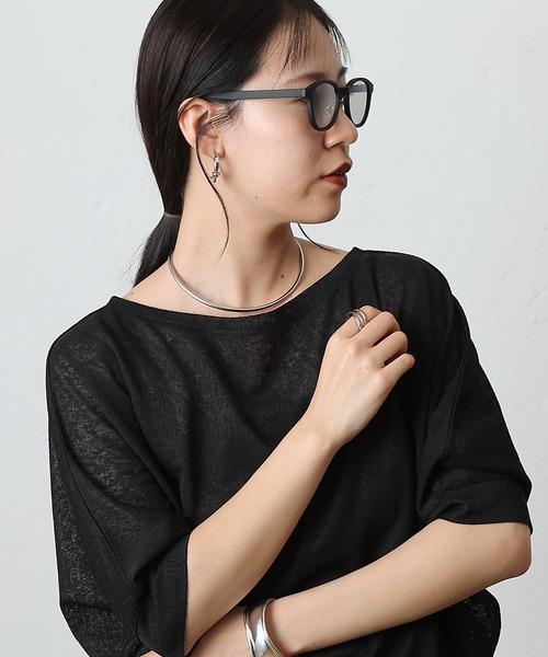 COLONY 2139（コロニートゥーワンスリーナイン）の「クラシックウェリントンサングラス（サングラス・レディース・ブラウン系その他/グレー/クリア/ブラウン・FREE）」の13枚目の写真