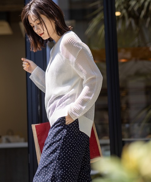 美品 バランタイン 英国製 春ニット 薄手 メリノウール オーバーサイズ L aran WOOLLEN MILLS ニット セーター アラン模様 スーパーソフト