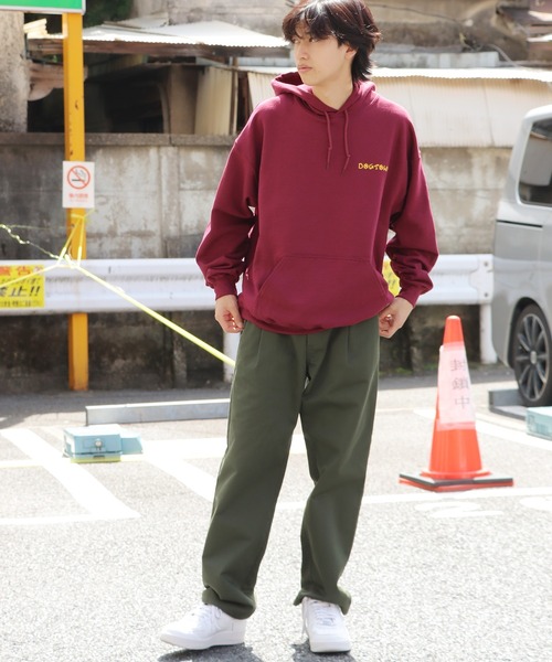 パーカー DOGTOWN/ドッグタウン Scratch Cross HOODIE プルオーバーパーカー バックプリント ビッグシルエット レディース DOGTOWN/ドッグタウン Scratch Cross HOODIE プルオーバー