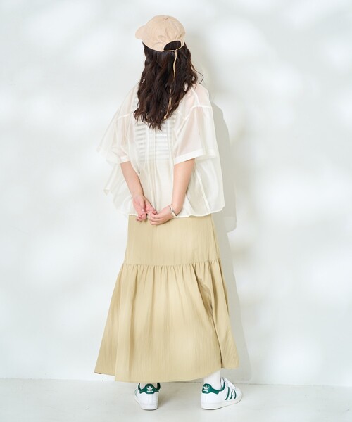 セール】<接触冷感> SUMMERCOOL ティアードスカート（スカート