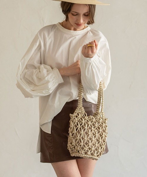 HAYNI(ヘイニ)の「Luminossa ルミノサ(かごバッグ・レディース・シルバー/ブラック/ゴールド・FREE)」の12枚目の写真