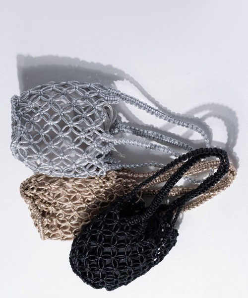 HAYNI(ヘイニ)の「Luminossa ルミノサ(かごバッグ・レディース・シルバー/ブラック/ゴールド・FREE)」の15枚目の写真