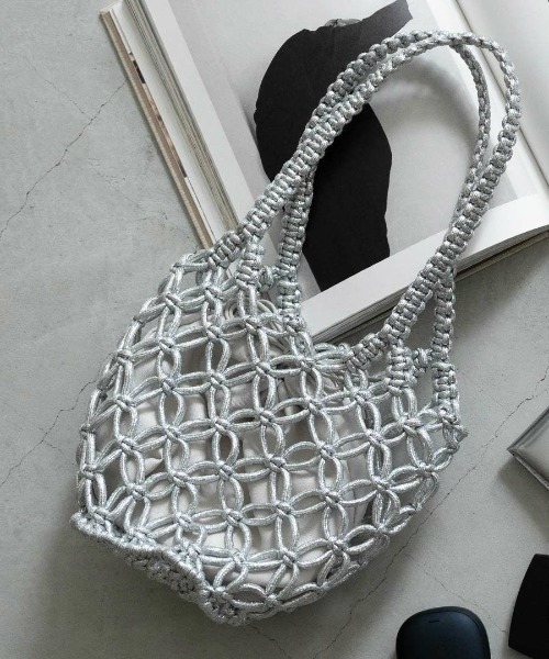 HAYNI(ヘイニ)の「Luminossa ルミノサ(かごバッグ・レディース・シルバー/ブラック/ゴールド・FREE)」の17枚目の写真