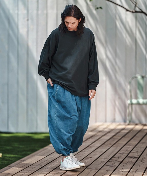 CAMBIO（カンビオ）の「mlt5281- Minimal Span Fraise Cut sew カットソー（Tシャツ/カットソー・メンズ・ブラック/チャコールグレー/ホワイト・S/M/L）」の8枚目の写真