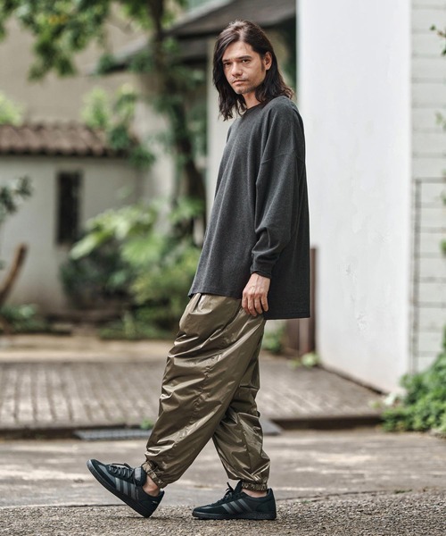 CAMBIO（カンビオ）の「mlt5281- Minimal Span Fraise Cut sew カットソー（Tシャツ/カットソー・メンズ・ブラック/チャコールグレー/ホワイト・S/M/L）」の13枚目の写真