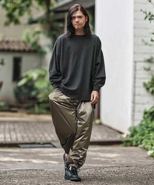 CAMBIO（カンビオ）の「mlt5281- Minimal Span Fraise Cut sew カットソー（Tシャツ/カットソー・メンズ・ブラック/チャコールグレー/ホワイト・S/M/L）」の14枚目の写真