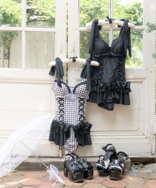 レースアップランジェリー水着 夢展望 Dear my love レースアップランジェリー水着 – レディースファッション通販の