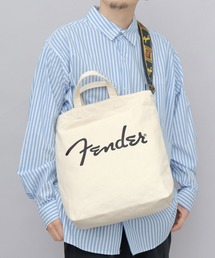 Fender（フェンダー）の「ヘビーキャンバス 2WAY ショルダー トートバッグ モノグラムストラップ A4対応（トートバッグ）」
