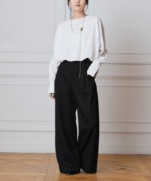 tシャツ IENA LA BOUCLE バブルヘムカットソー レディース IENA LA BOUCLE バブルヘムカットソー（Tシャツ/カットソー