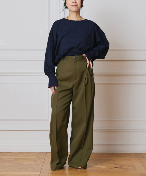 tシャツ IENA LA BOUCLE バブルヘムカットソー レディース IENA LA BOUCLE バブルヘムカットソー（Tシャツ/カットソー