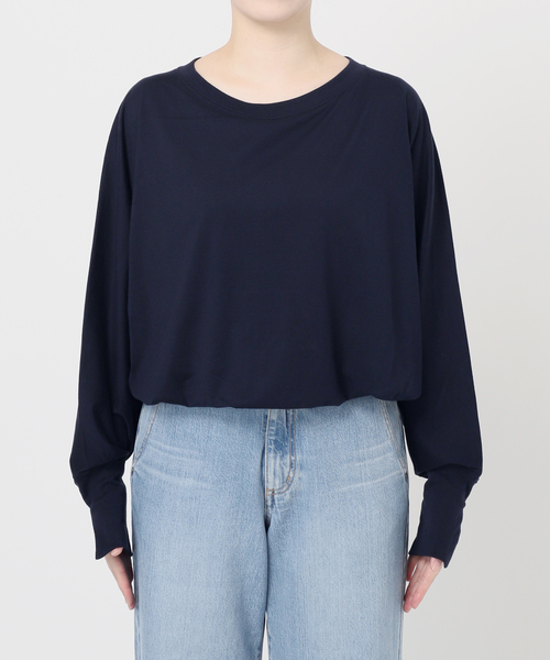 tシャツ IENA LA BOUCLE バブルヘムカットソー レディース IENA LA BOUCLE バブルヘムカットソー（Tシャツ/カットソー