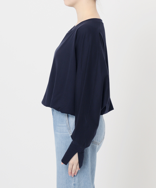 IENA LA BOUCLE バブルヘムカットソー（Tシャツ/カットソー