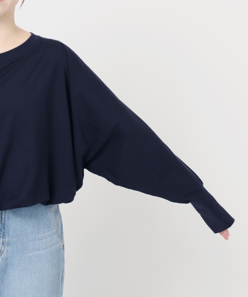 tシャツ IENA LA BOUCLE バブルヘムカットソー レディース IENA LA BOUCLE バブルヘムカットソー（Tシャツ/カットソー