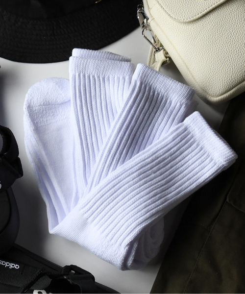 neos（ネオス）の「【neos】3足セット ヘビーウェィト ロング ソックス（ソックス/靴下・メンズ・F/E/D/C/A/B・25～27cm）」の5枚目の写真