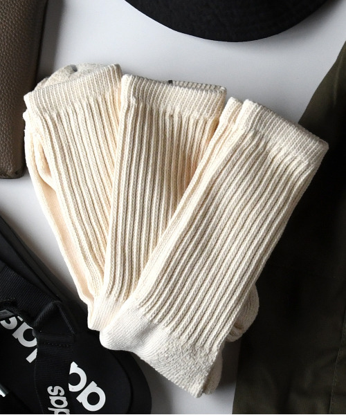 neos（ネオス）の「【neos】3足セット ヘビーウェィト ロング ソックス（ソックス/靴下・メンズ・F/E/D/C/A/B・25～27cm）」の6枚目の写真