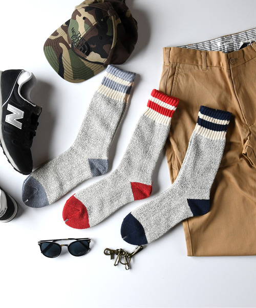 neos（ネオス）の「【neos】3足セット ヘビーウェィト ロング ソックス（ソックス/靴下・メンズ・F/E/D/C/A/B・25～27cm）」の12枚目の写真