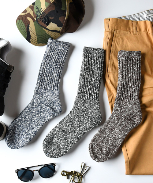 neos（ネオス）の「【neos】3足セット ヘビーウェィト ロング ソックス（ソックス/靴下・メンズ・F/E/D/C/A/B・25～27cm）」の17枚目の写真