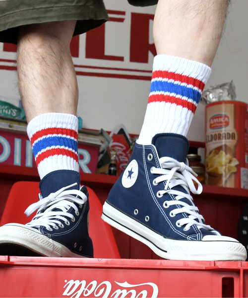 neos（ネオス）の「【neos】3足セット ヘビーウェィト ロング ソックス（ソックス/靴下・メンズ・F/E/D/C/A/B・25～27cm）」の9枚目の写真