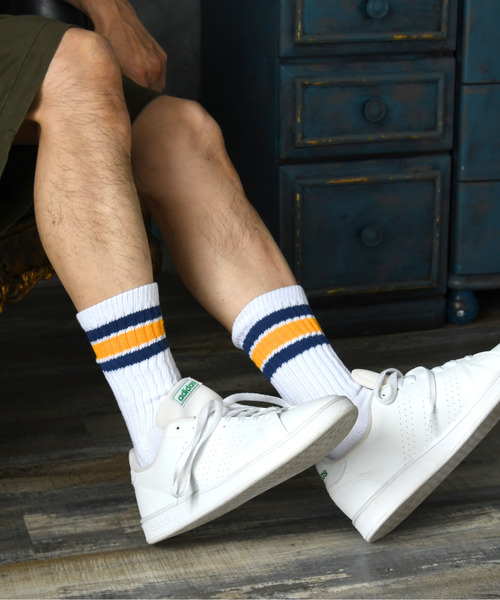 neos（ネオス）の「【neos】3足セット ヘビーウェィト ロング ソックス（ソックス/靴下・メンズ・F/E/D/C/A/B・25～27cm）」の11枚目の写真