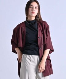 RAW FUDGE｜ローファッジのノーカラージャケット（無地）通販 - ZOZOTOWN