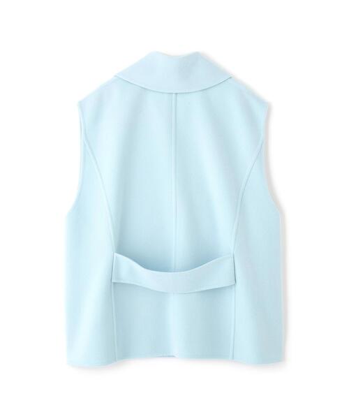 ルフィルLE PHILソフトウールリバースタンドジレ(F)ブルー ￥69.300 ソフトウールリバージレ | LE PHIL（ル フィル） ｜【公式】通販