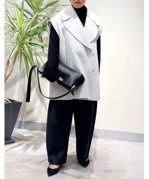 ◇ ソフトウールリバージレ（ピーコート）｜LE PHIL（ルフィル