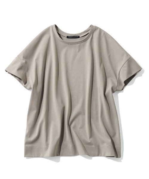 THREE FIFTY STANDARD(スリーフィフティースタンダード)の「THREE FIFTY STANDARD 汗じみ軽減加工のダブルスリーブTシャツ(Tシャツ/カットソー・レディース・ブルー/チャコールグレー/ライトグレー・M/LL/3L/L)」の17枚目の写真