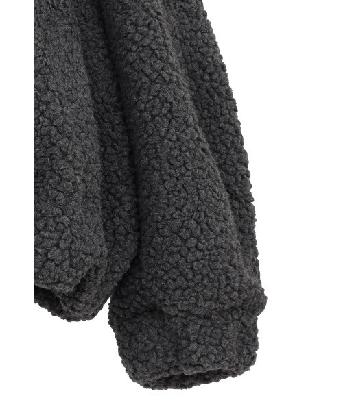 CLANE(クラネ)の「CLANE/クラネ/BALLOON BOA BLOUSON(ブルゾン・レディース・アイボリー/グレー/ブラウン・1)」の12枚目の写真