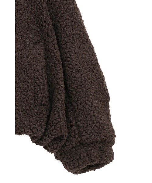 CLANE(クラネ)の「CLANE/クラネ/BALLOON BOA BLOUSON(ブルゾン・レディース・アイボリー/グレー/ブラウン・1)」の19枚目の写真