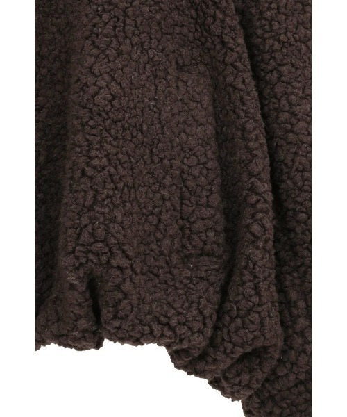 CLANE(クラネ)の「CLANE/クラネ/BALLOON BOA BLOUSON(ブルゾン・レディース・アイボリー/グレー/ブラウン・1)」の20枚目の写真