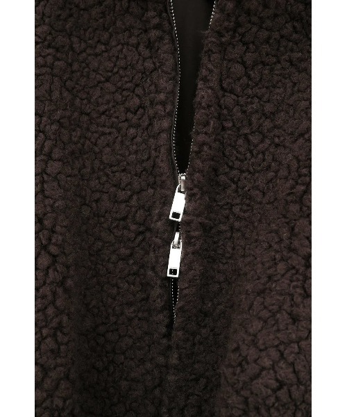 CLANE(クラネ)の「CLANE/クラネ/BALLOON BOA BLOUSON(ブルゾン・レディース・アイボリー/グレー/ブラウン・1)」の22枚目の写真