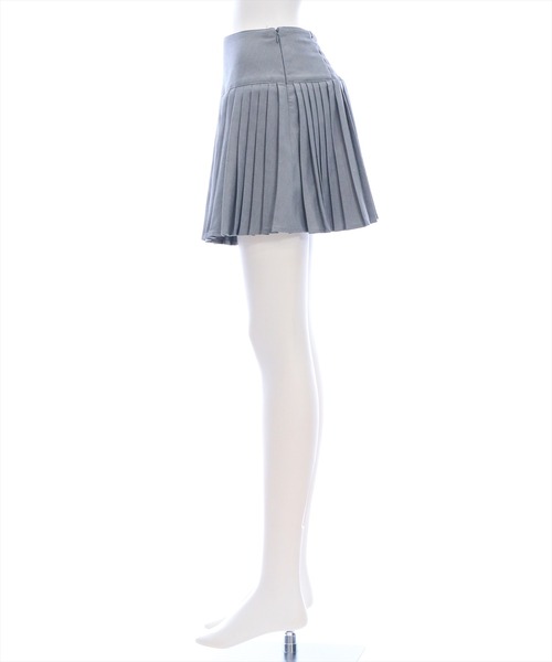 clear（クリア）の「プリーツミニスカート [着回し力抜群 大人 カジュアル]≪SS新作≫（スカート・レディース・グレー/ベージュ/ブラック・F）」の19枚目の写真