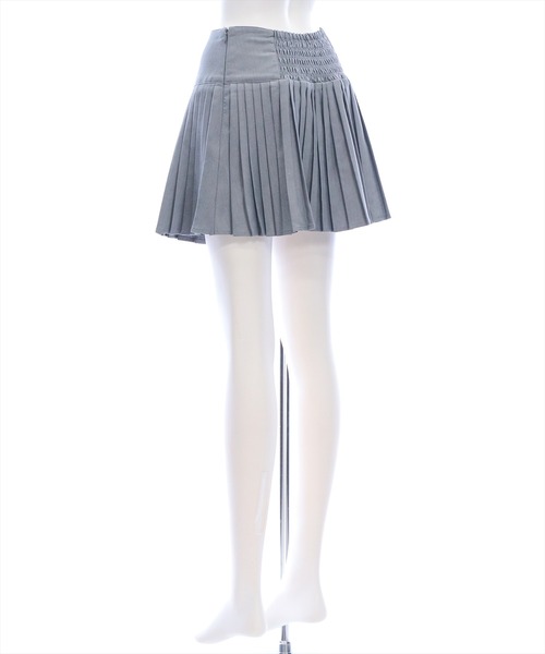 clear（クリア）の「プリーツミニスカート [着回し力抜群 大人 カジュアル]≪SS新作≫（スカート・レディース・グレー/ベージュ/ブラック・F）」の20枚目の写真