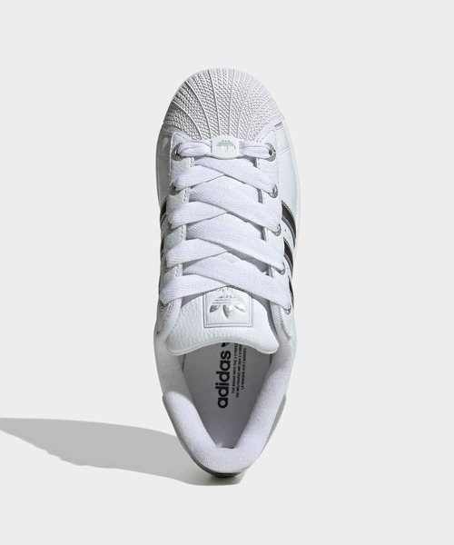 adidas（アディダス）の「スーパースター II シューズ / SUPERSTAR II / アディダスオリジナルス adidas Originals（スニーカー・レディース・ブラック/カーキ/ホワイト/パープル・22.0cm/22.5cm/23.0cm/23.5cm/24.0cm/24.5cm/25.0cm/25.5cm/26.0cm/26.5cm/27.0cm/27.5cm/28.0cm）」の5枚目の写真