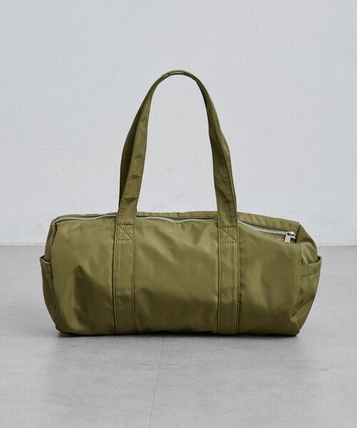 Kastane（カスタネ）の「【500mlペットボトル収納可】ナイロンボストンバッグ（ボストンバッグ・レディース・カーキ/ブラック/アイボリー・FREE）」の17枚目の写真