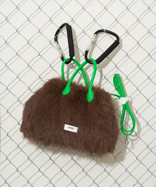 GRAIN（グレイン）の「【GRAIN/グレイン】2WAYフェイクファートートバッグ（トートバッグ・レディース・ブラウン/ベージュ/グレー・FREE）」の14枚目の写真