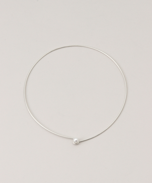 FRAMeWORK(フレームワーク)の「PREEK/プリーク baroque pearl line chokerネックレス 38(ネックレス・レディース・シルバー・FREE)」の9枚目の写真