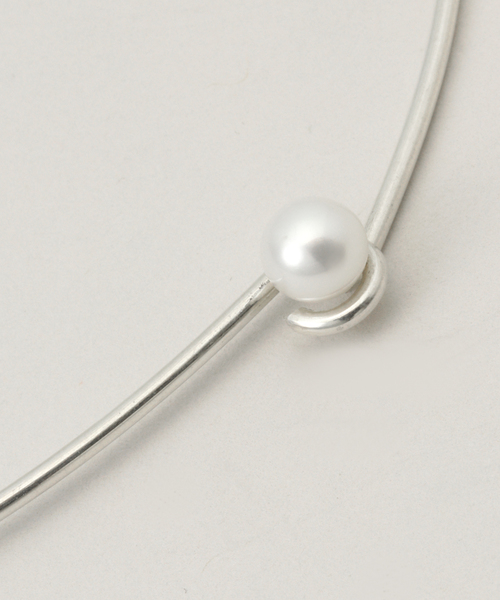 FRAMeWORK(フレームワーク)の「PREEK/プリーク baroque pearl line chokerネックレス 38(ネックレス・レディース・シルバー・FREE)」の7枚目の写真