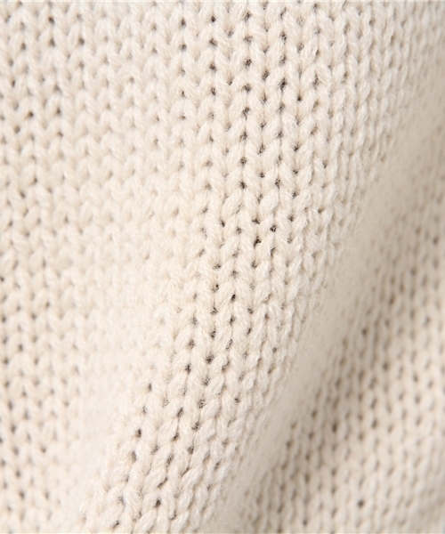 Another Edition(アナザーエディション)の「ウールアクリル求心ジャカードプルオーバー/AEBC W/AC キュウシンJQ PO(ニット/セーター・レディース・オフホワイト/ネイビー・フリー)」の9枚目の写真