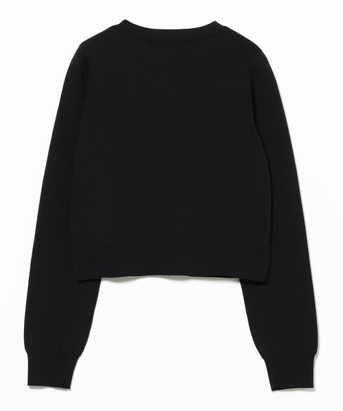 Ray BEAMS（レイビームス）の「メタル ボタン クルーネック カーディガン [手洗い可]（ニット/セーター・レディース・ブラック/ホワイト系その他6/レッド・ONE SIZE）」の20枚目の写真