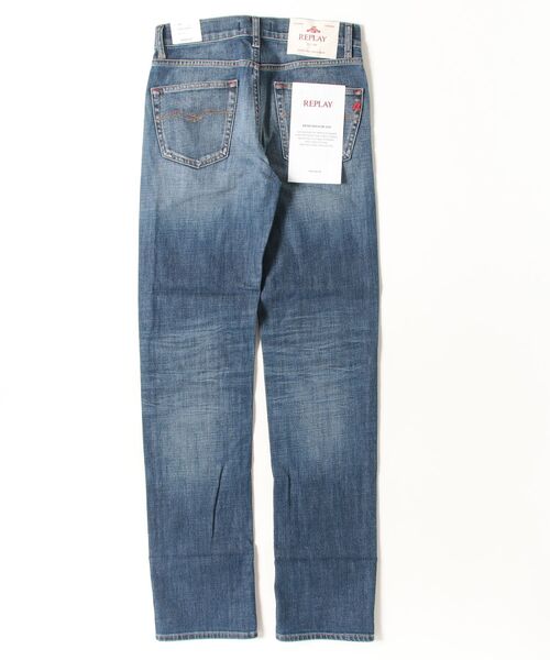 REPLAY(リプレイ)の「ストレートフィットAKEME コンフォートインディゴデニム(デニムパンツ・レディース・ブルー・W28xL32/W27xL32/W26xL32/W25xL32/W24xL32/W23xL32)」の2枚目の写真