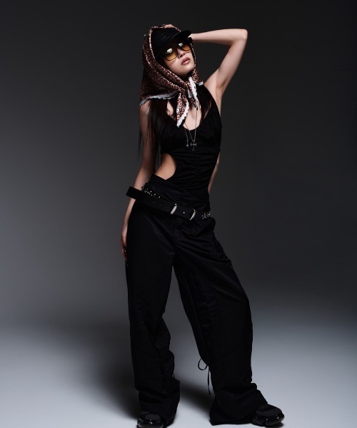 ROYAL FLASH（ロイヤルフラッシュ）の「MITSUKI/ミツキ/CAMI BODY SUIT（キャミソール・レディース・ブラック/レッド/ホワイト・F）」の5枚目の写真