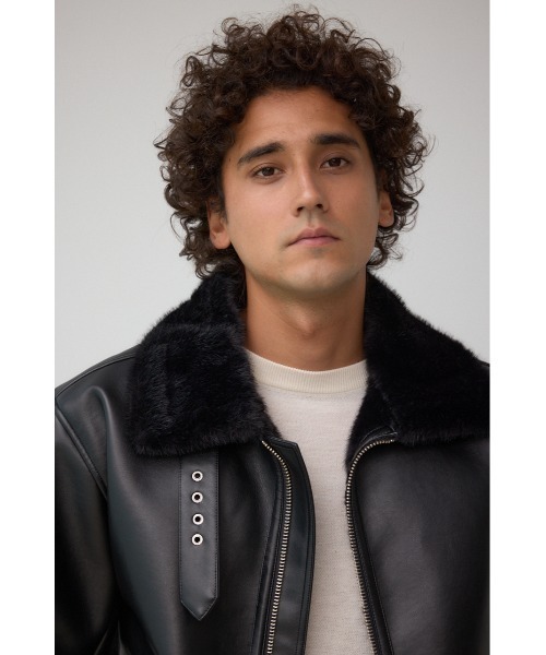 AZUL by moussy(アズールバイマウジー)の「B3ブルゾン(ブルゾン・メンズ・ブラウン/ブラック・MEDIUM/LARGE)」の9枚目の写真