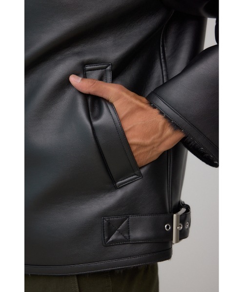 AZUL by moussy(アズールバイマウジー)の「B3ブルゾン(ブルゾン・メンズ・ブラウン/ブラック・MEDIUM/LARGE)」の19枚目の写真