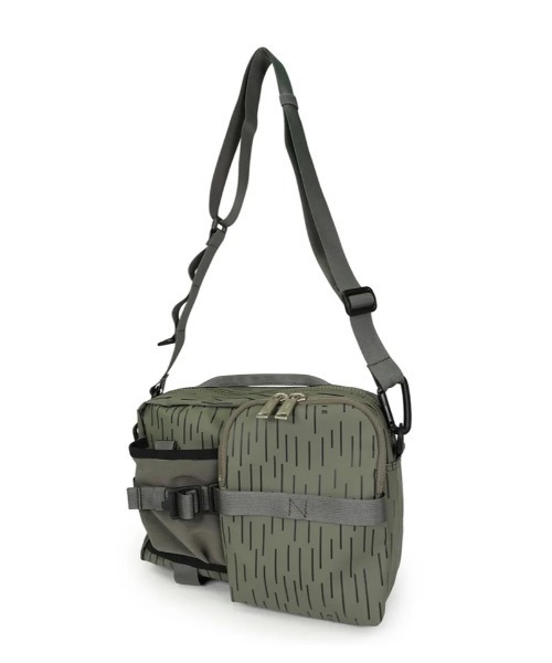 CIE(シー)の「【CIE/シー】GRID3 BOTTLE SHOULDER BAG (M) LIMITED EDITION(ショルダーバッグ・メンズ・オリーブ・FREE)」の6枚目の写真